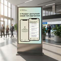 Caregiver for a disabled person in a hospital
