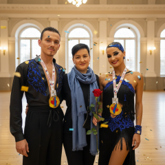 Ukrainian dancers with gold at the Slovak Open Championship 2025