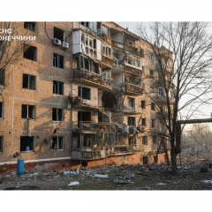 Тіло загиблої та поранених у Краматорську