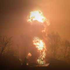 Удар по нафтобазі у Тамбовській області