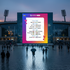 Логотип УПЛ и расписание матчей