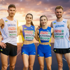 Представники України на чемпіонаті Європи з кросу