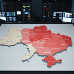 Карта онлайн тривог України 6 грудня