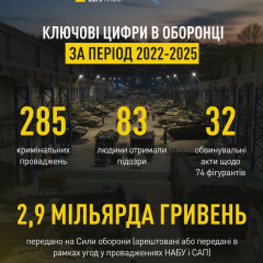 Результати розслідувань у оборонній сфері