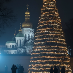 Ялинка Києва з інтересним дизайном