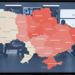 Карта тривог повітряних України онлайн