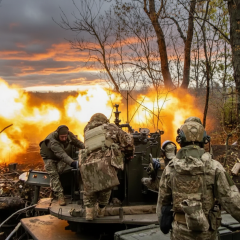 Важкі оборонні бої в Україні
