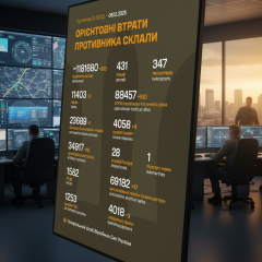 Изображение генштаба с потерями в Украине