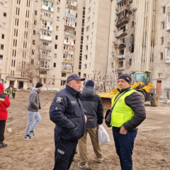Помощь миграционной службы пострадавшим в Ахтырке