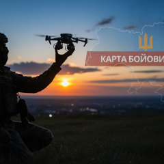 Карта боевых действий в Украине