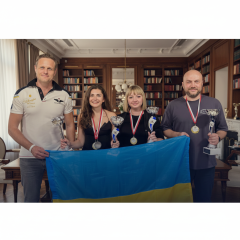 Украинцы завоевали 4 медали на шаховом Евро среди любителей