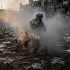 Map of combat operations in Ukraine