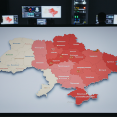 Карта повітряних тривог в Україні