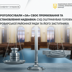 Покарання голови райради за конфлікт інтересів