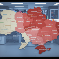 Карта повітряних тривог України
