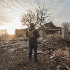 Руйнування від обстрілів на Донеччині