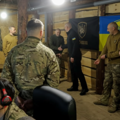 Міністр оборони Шмигаль на передовій