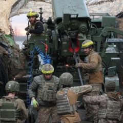 NGU Artilleryman and Coordinated Team