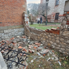 Пьяный украинец авто столкновение церковь Краков
