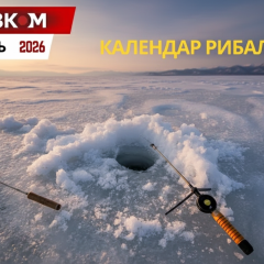 Календарь рыбалки на январь 2026
