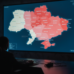 Карта воздушных тревог Украины онлайн