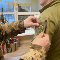 Граничники святкують Різдво на передовій