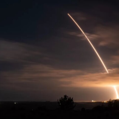 Випробування ракети Minuteman в США