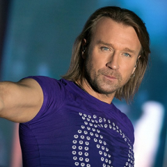 Олег Винник з гримом російського воїна