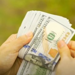 Долар та євро на графіку