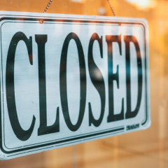 Закрытое предприятие из-за налогов