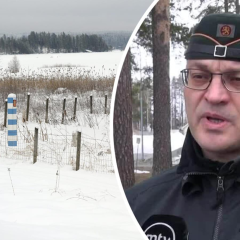 Величезна стіна між Фінляндією та Росією