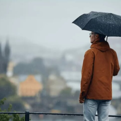 Жителька з зони висадки сміла зміни погоди