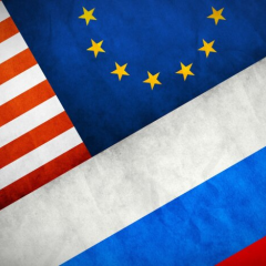 Графическое изображение о ЕС и отмене санкций против России