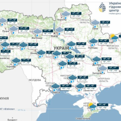 Перший сніг в Україні