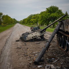 Военные на подготовке к конфликту