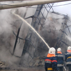 Дрон атакує газопереробний завод в Астрахані