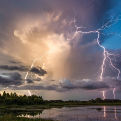 Грози з градом на 22 серпня