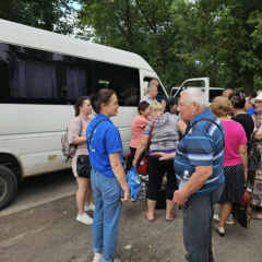 Эвакуация жителей из прифронтовых громад