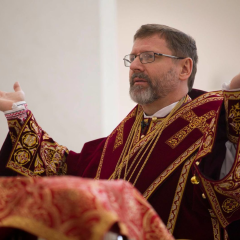 Зустріч архиєпископа Шевчука з Папою Римським