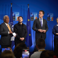 Зеленский встретился с лидерами ЕС и НАТО