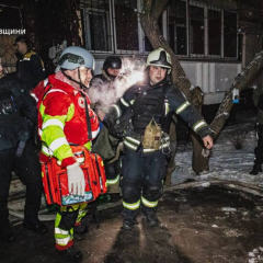 Атака ворога безпілотниками в Харкові