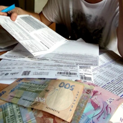 Пуста квартира - комунальний рахунок в боргах