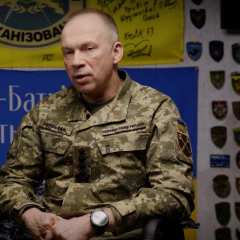 Українські бійці в Костянтинівці: Сирський про фронт