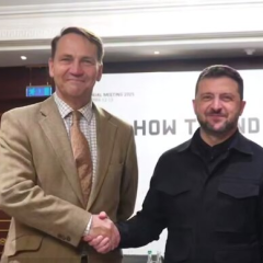 Зеленський і Сікорський обговорюють захист від російських атак