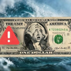 Монети євро та долара на фоні глобуса