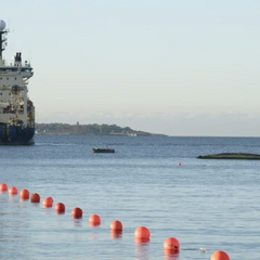 Танкер теневого флота Путина после инцидента с кабелем Estlink 2