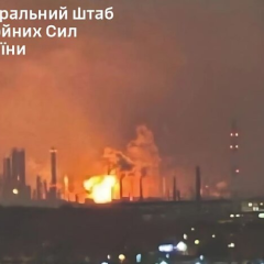 Фото зруйнованого НПЗ у Рязані