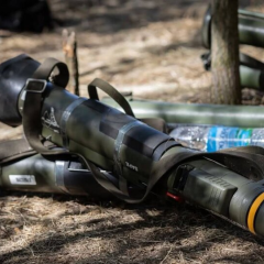 Бойові машини в дії на фронті