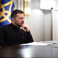 Зеленський розмовляє перед концертом Рамштайну