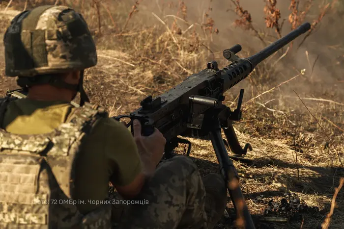 Map of the liberated territory in Donetsk region